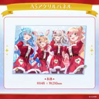 hololive - Acrylic Art Plate - Momosuzu Nene & Shishiro Botan & Omaru Polka & Yukihana Lamy