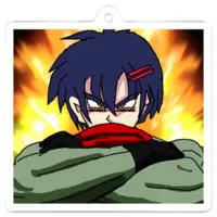 Nijigen Oshou - Key Chain - Acrylic Key Chain - VTuber Size-50 x 50 (mm)