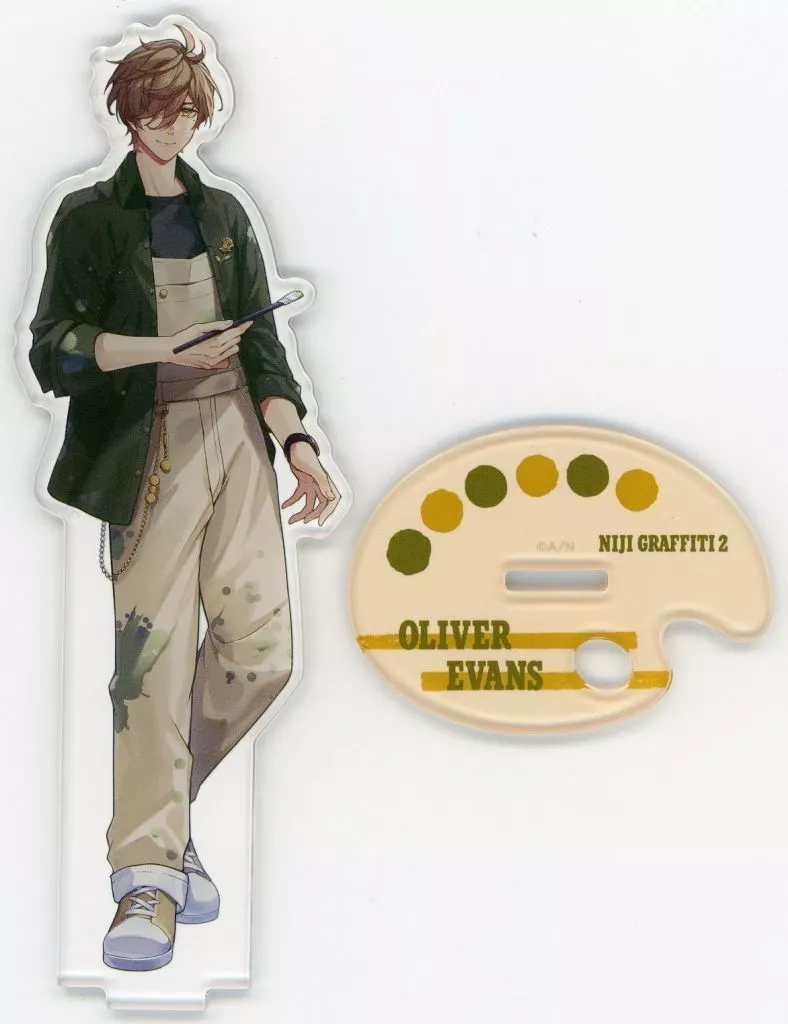 Oliver Evans - Acrylic stand - NIJI GRAFFITI - Nijisanji