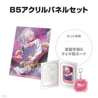 Todoroki Kyoko - Key Chain - Character Card - Acrylic Art Plate - Acrylic Key Chain - Nijisanji