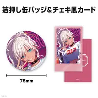 Todoroki Kyoko - Character Card - Badge - Nijisanji