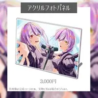 Shikak Yuina & Shikak Aina - Acrylic Art Plate - VTuber