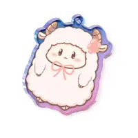 Hitsuji - Key Chain - Acrylic Key Chain - VTuber Size-50mm