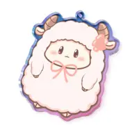 Hitsuji - Key Chain - Acrylic Key Chain - VTuber Size-70mm