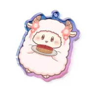 Hitsuji - Key Chain - Acrylic Key Chain - VTuber Size-50mm