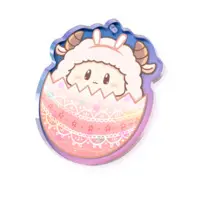 Hitsuji - Key Chain - Acrylic Key Chain - VTuber Size-50mm