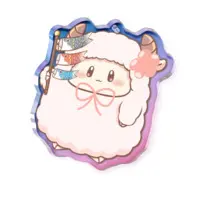 Hitsuji - Key Chain - Acrylic Key Chain - VTuber Size-50mm