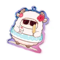 Hitsuji - Key Chain - Acrylic Key Chain - VTuber Size-50mm