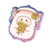 Hitsuji - Key Chain - Acrylic Key Chain - VTuber Size-50mm