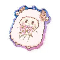 Hitsuji - Key Chain - Acrylic Key Chain - VTuber Size-50mm