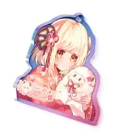 Hitsuji - Key Chain - Acrylic Key Chain - VTuber Size-50mm