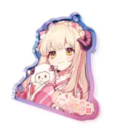 Hitsuji - Key Chain - Acrylic Key Chain - VTuber Size-50mm