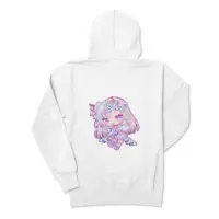 Hanamari Yura - Clothes - Hoodie - VTuber Size-M