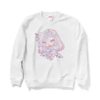 Hanamari Yura - Clothes - Sweatshirt - VTuber Size-M