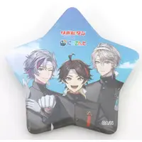 Nijisanji - Badge - Fuwa Minato & Saegusa Akina & Kaida Haru