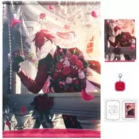 Lauren Iroas - Key Chain - Character Card - Tapestry - Acrylic Art Plate - Birthday Merch Complete Set - Acrylic Key Chain - Nijisanji