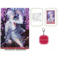 Genzuki Tojiro - Key Chain - Character Card - Acrylic Art Plate - Acrylic Key Chain - Nijisanji