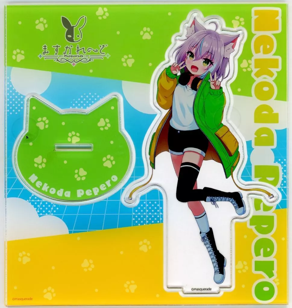 Nekoda Pepero - Acrylic stand - VTuber