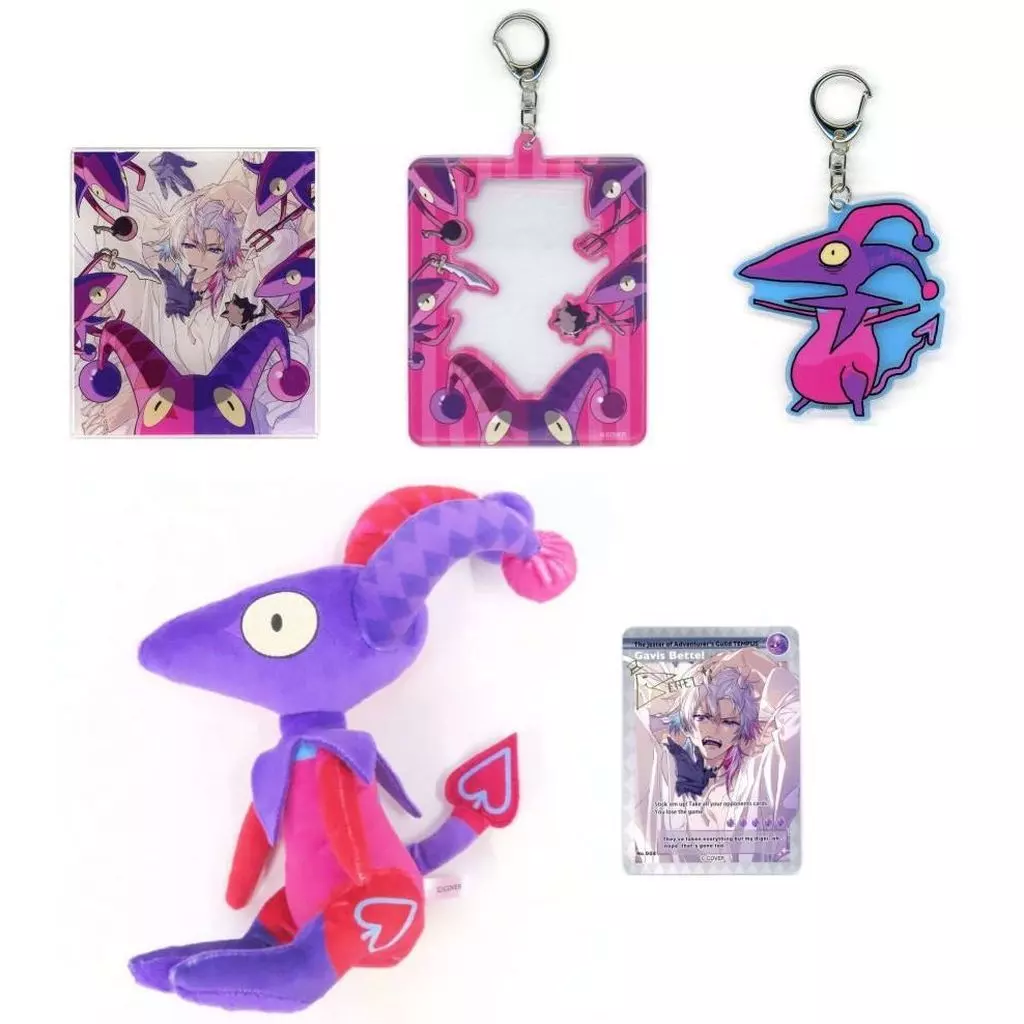 Gavis Bettel - Key Chain - Tableware - Plush - Birthday Merch Complete Set - Coaster - Acrylic Key Chain - Card Holder - HOLOSTARS