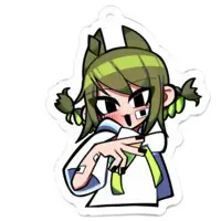 天目石しんり - Key Chain - Acrylic Key Chain - VTuber Size-50 x 50 (mm)