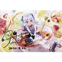 Himesaki Yuzuru & Inuyama Tamaki - Postcard - Hand-signed - VTuber