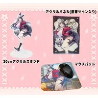 Hanayono Menora - Hand-signed - Acrylic Art Plate - VTuber