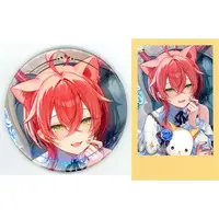 Shishido Akari - Character Card - Badge - Nijisanji