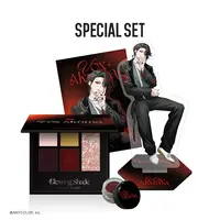 Vox Akuma - Acrylic stand - Postcard - Eyeshadow - Makeup - Nijisanji EN x SPcollect - Nijisanji