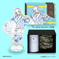 Lize Helesta - Acrylic stand - Case - Nijisanji x Kyoto Rikyuen - Tea - Financier - Nijisanji