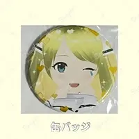 Akaduki Seika - Badge - Hand-signed - VTuber
