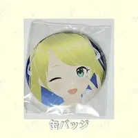 Akaduki Seika - Badge - Hand-signed - VTuber