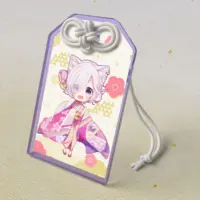 狗神由紀（狗神ゆき） - Key Chain - Acrylic Key Chain - VTuber Size-80mm