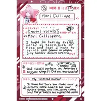 Mori Calliope - Trading Card - Myth