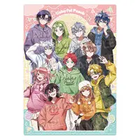 Colorful Peach - Plastic Sheet - Stationery