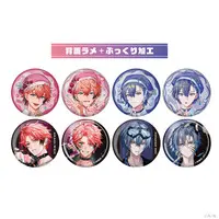 Koyanagi Rou & Akagi Wen - Badge - Nijisanji (Random Item)