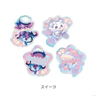 Debidebi Debiru & Lunlun - Stickers - Nijisanji