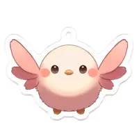 Alisa Saori - Key Chain - Acrylic Key Chain - VTuber Size-50 x 50 (mm)