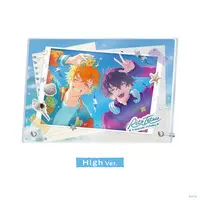 Saiki Ittetsu & Usami Rito - RITOTETSU Seaside Holiday - Acrylic Art Plate - Nijisanji