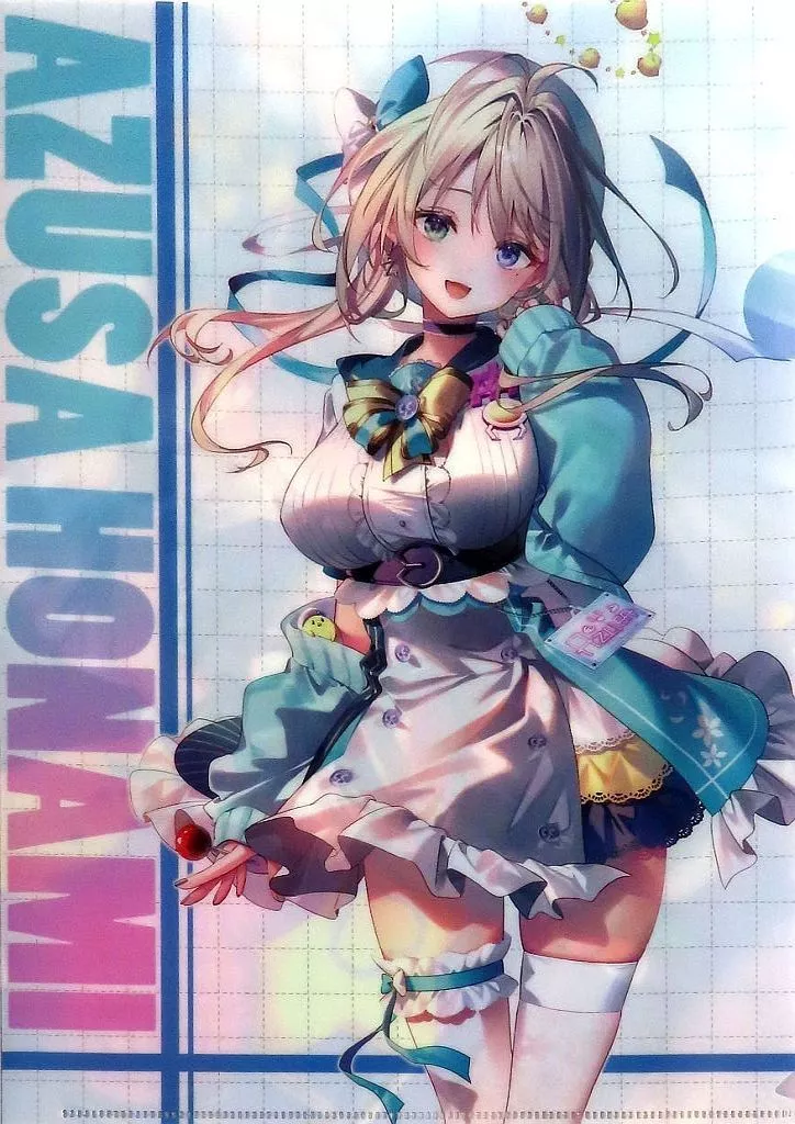 Honami Azusa - Plastic Folder - Stationery - VTuber