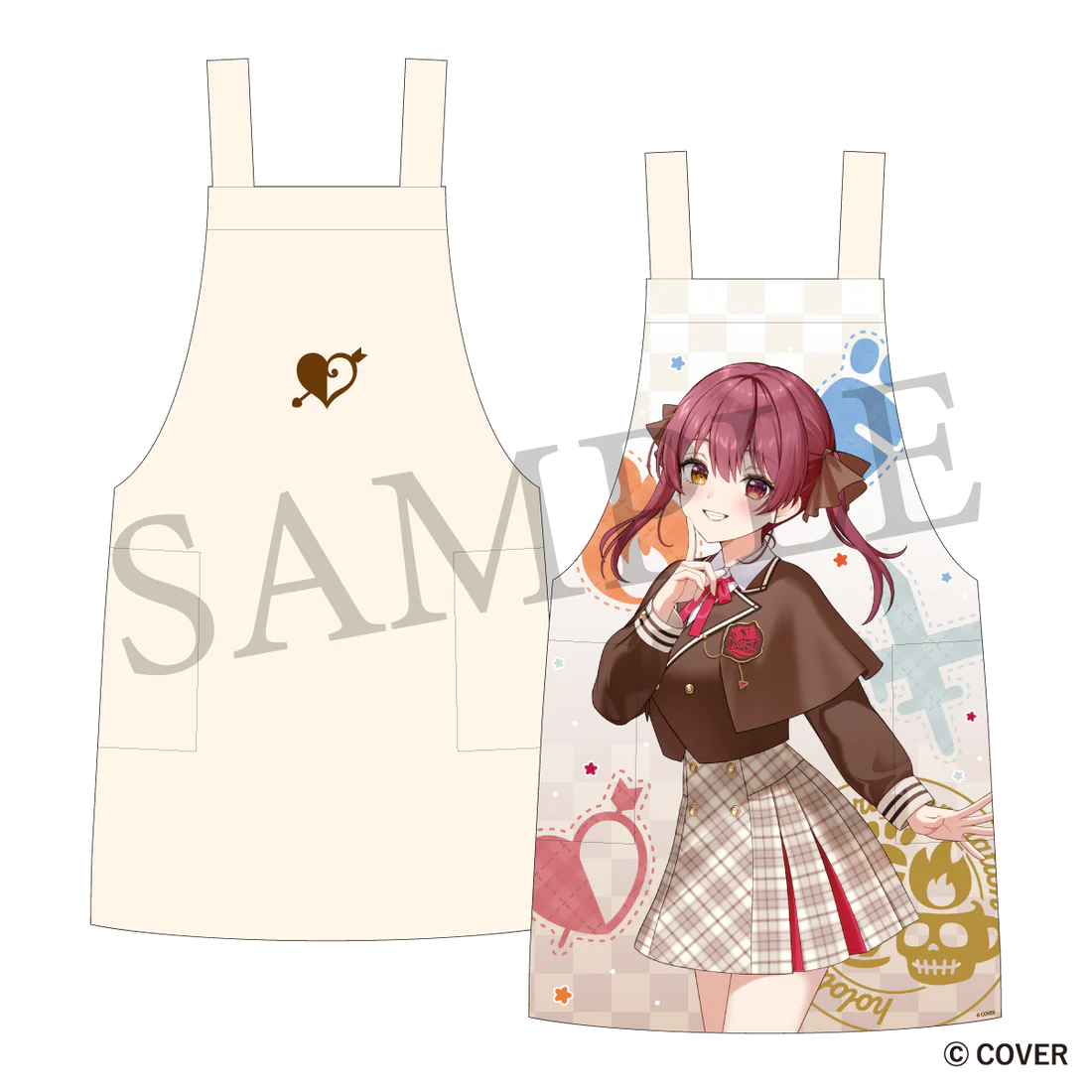 Houshou Marine - Clothes - Apron - hololive