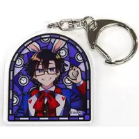 Mofu - Acrylic Key Chain - Key Chain - Colorful Peach