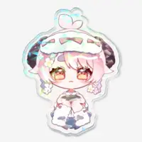 Tamayura Yura - Acrylic Key Chain - Key Chain - VTuber Size-70mm