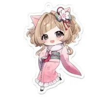 Sakuragawa Uri - Acrylic Key Chain - Key Chain - VTuber