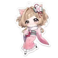 Sakuragawa Uri - Acrylic Key Chain - Key Chain - VTuber