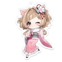 Sakuragawa Uri - Acrylic Key Chain - Key Chain - VTuber