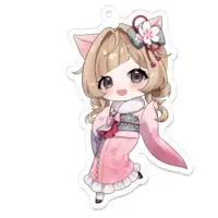 Sakuragawa Uri - Acrylic Key Chain - Key Chain - VTuber