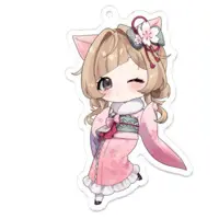 Sakuragawa Uri - Acrylic Key Chain - Key Chain - VTuber