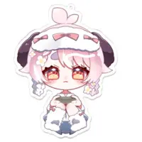 Tamayura Yura - Acrylic Key Chain - Key Chain - VTuber Size-100 x 100 (mm)