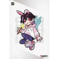 Toppy - Character Card - Crazy Raccoon