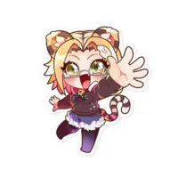 Gaon Maimai - Stickers - VTuber Size-100 x 100 (mm)